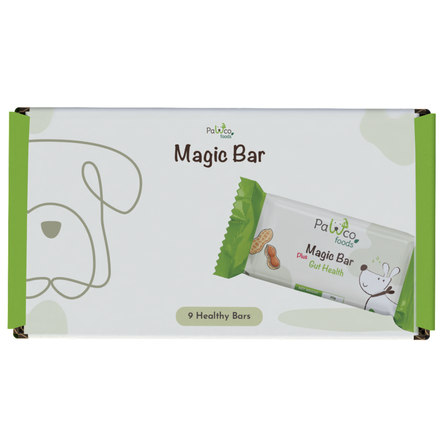 Magic Bar Plus Gut Health – 9-Pack Box