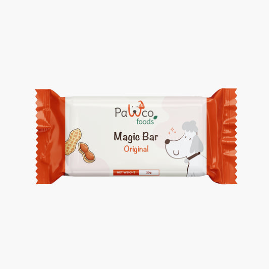 PawCo Magic Bar Original – functional dog snack bar box front on white background – PawCo Foods
